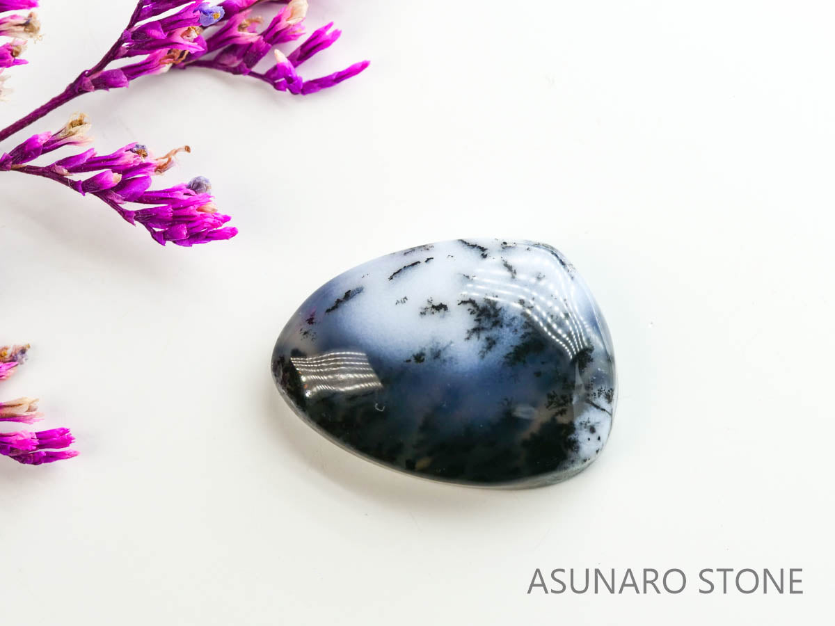 デンドリチックオパール　デンドライト　カボション　5.55ct【230412-1432】