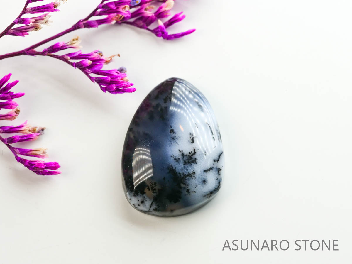 デンドリチックオパール　デンドライト　カボション　5.55ct【230412-1432】