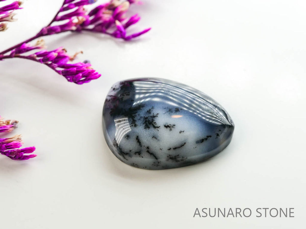 デンドリチックオパール　デンドライト　カボション　5.55ct【230412-1432】