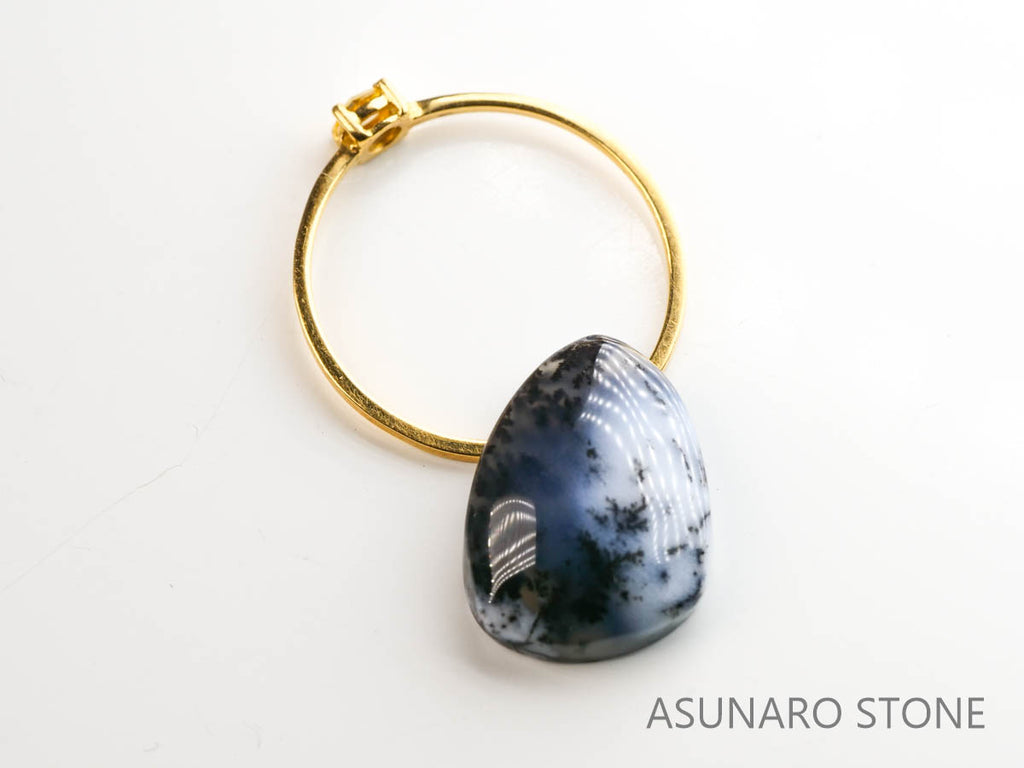 デンドリチックオパール　デンドライト　カボション　5.55ct【230412-1432】