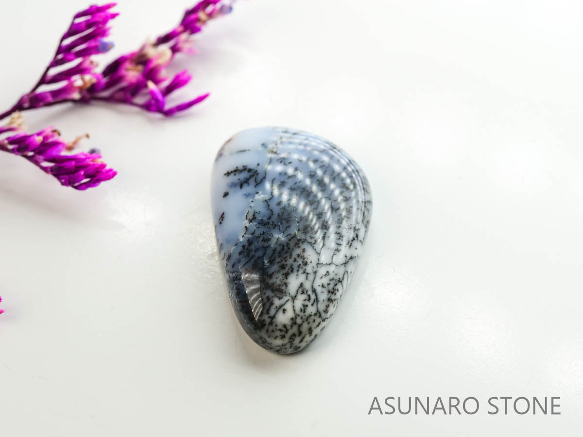 デンドリチックオパール　デンドライト　カボション　5.24ct【230412-1433】