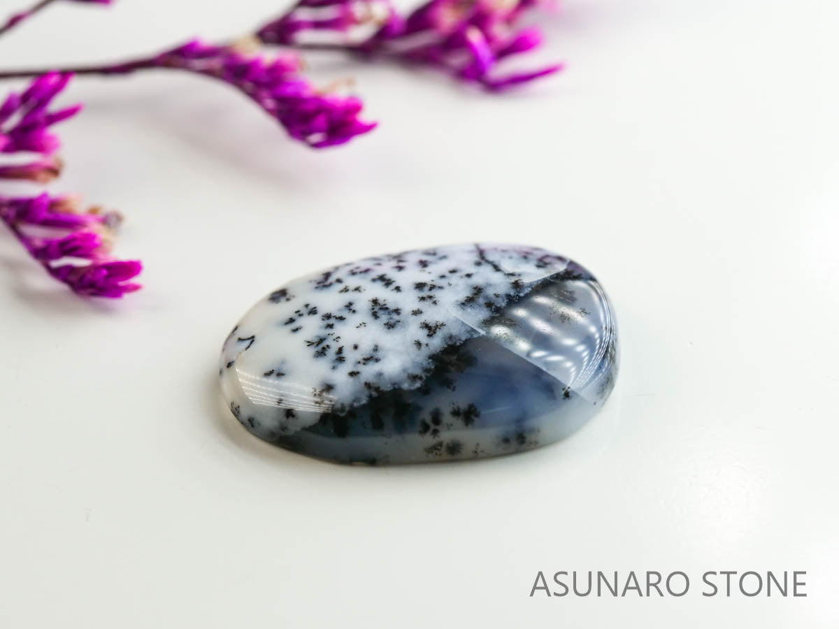 デンドリチックオパール　デンドライト　カボション　4.68ct【230412-1435】