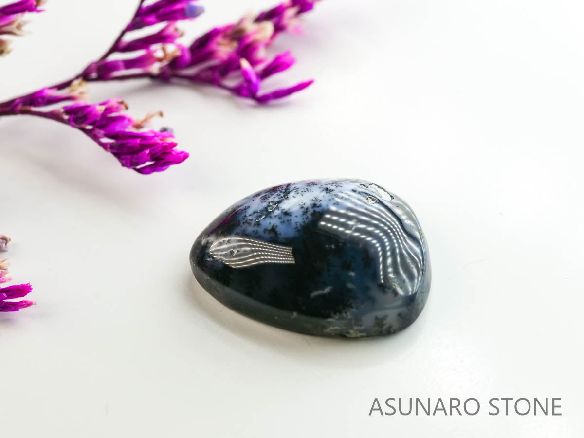 デンドリチックオパール　デンドライト　カボション　4.21ct【230412-1436】