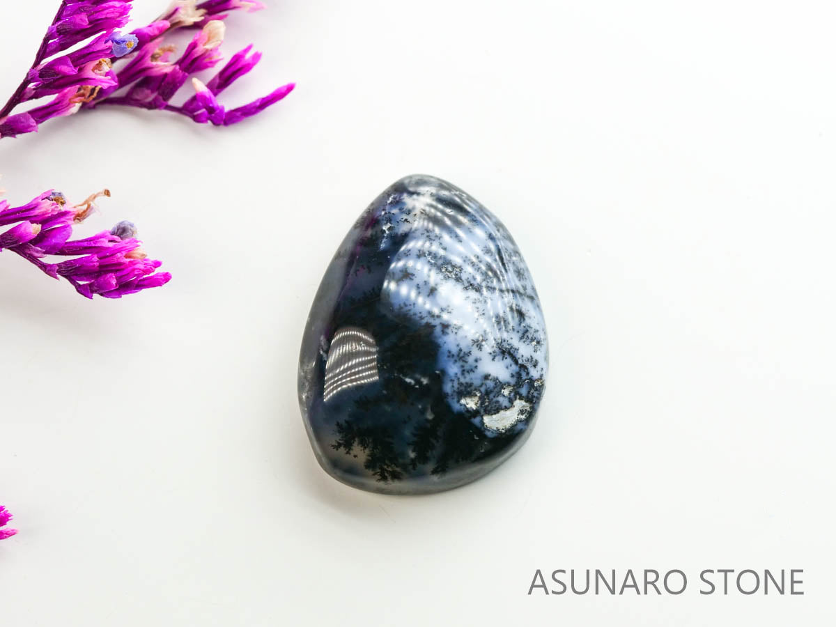 デンドリチックオパール　デンドライト　カボション　4.21ct【230412-1436】