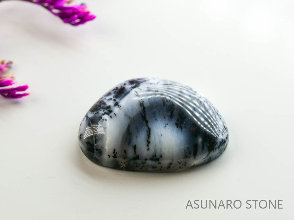 デンドリチックオパール　デンドライト　カボション　5.76ct【230412-1437】