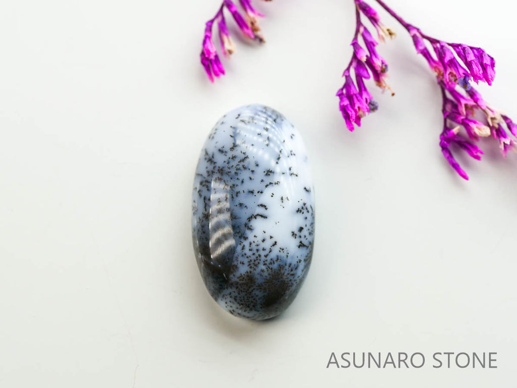 デンドリチックオパール　デンドライト　カボション　5.55ct【230412-1428】