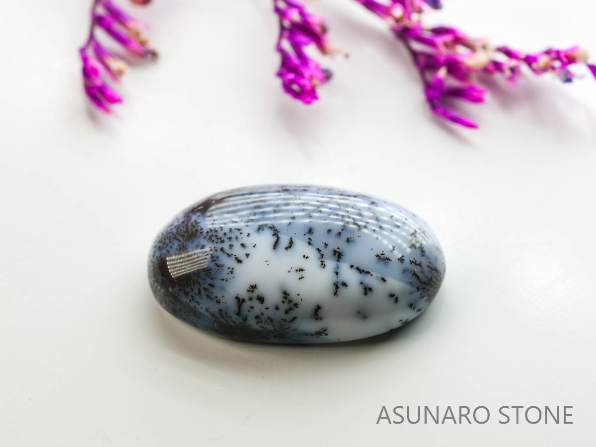 デンドリチックオパール　デンドライト　カボション　5.55ct【230412-1428】