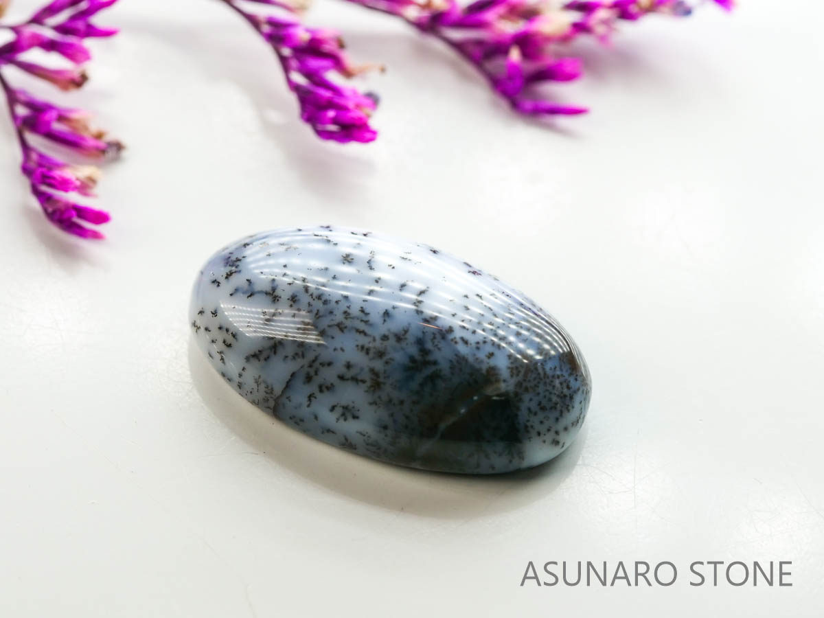 デンドリチックオパール　デンドライト　カボション　5.55ct【230412-1428】