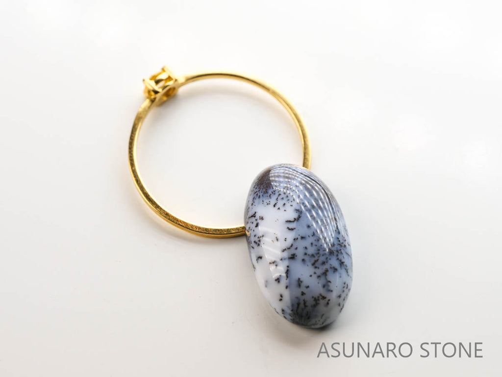 デンドリチックオパール　デンドライト　カボション　5.55ct【230412-1428】