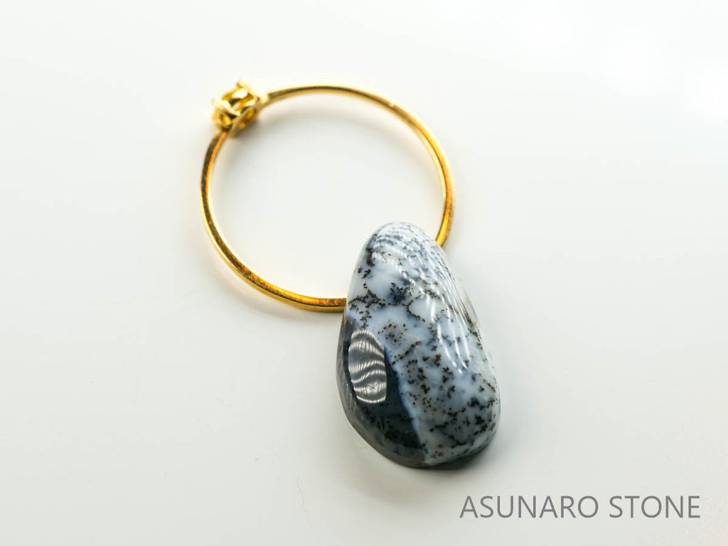 デンドリチックオパール　デンドライト　カボション　6.62ct【230412-1427】