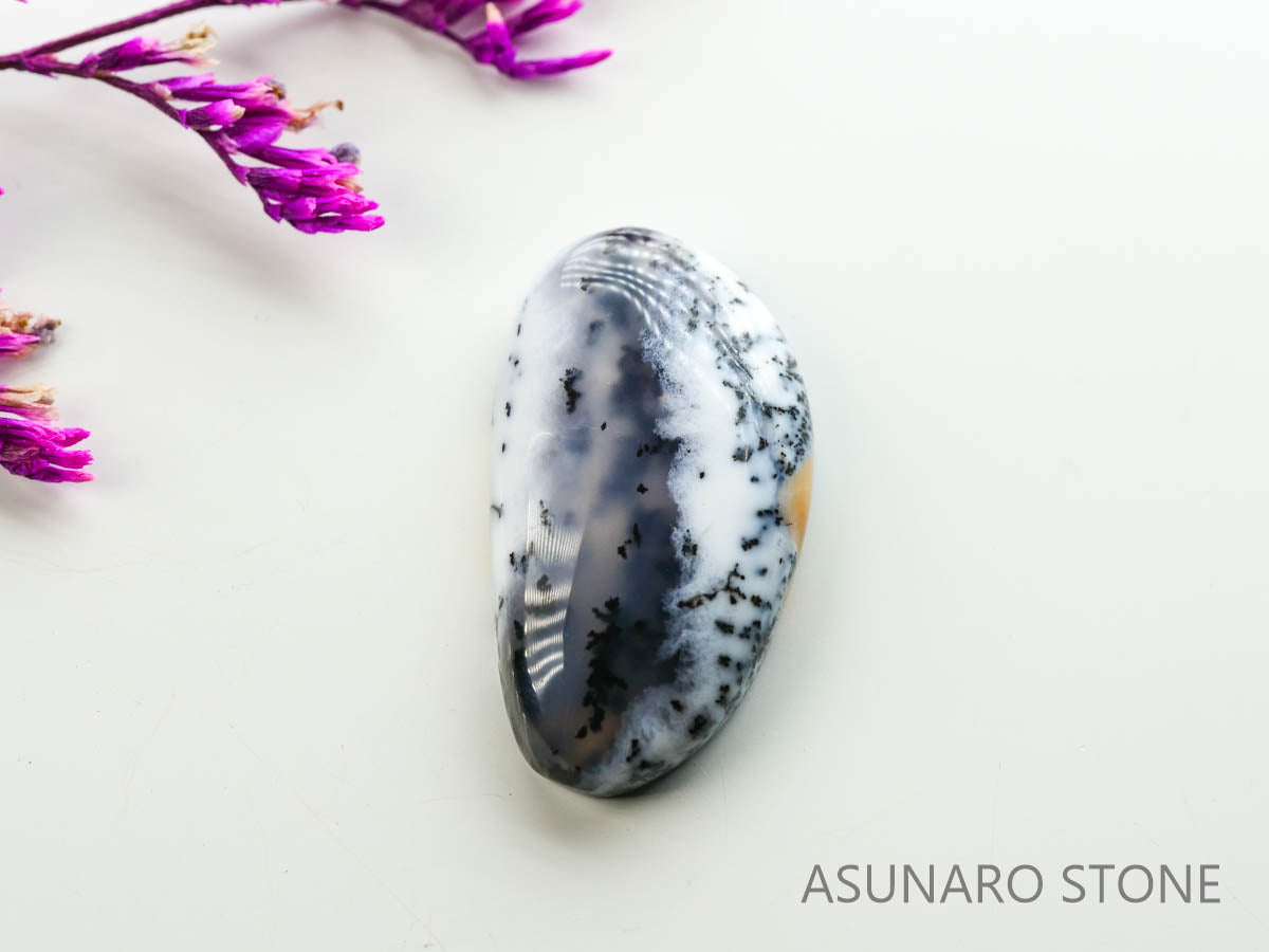 デンドリチックオパール　デンドライト　カボション　5.79ct【230412-1426】