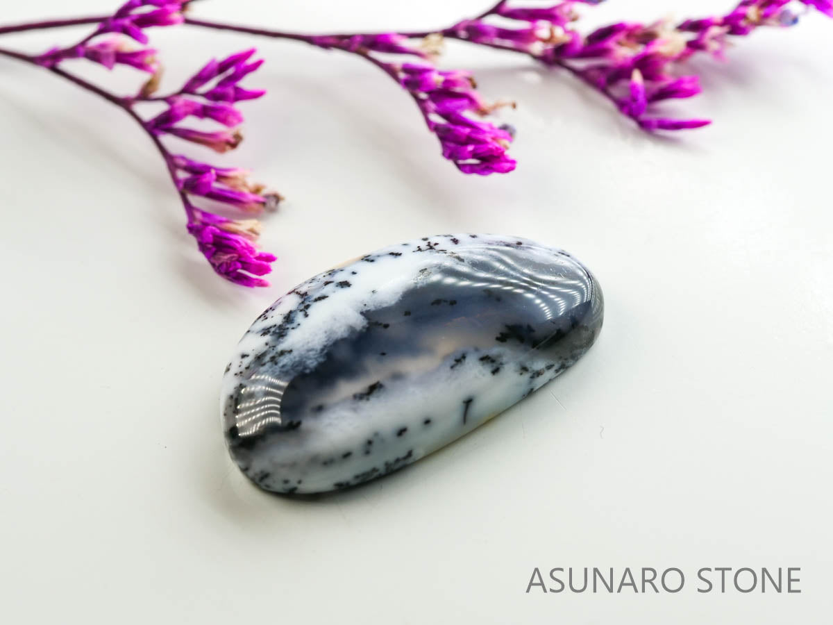 デンドリチックオパール　デンドライト　カボション　5.79ct【230412-1426】