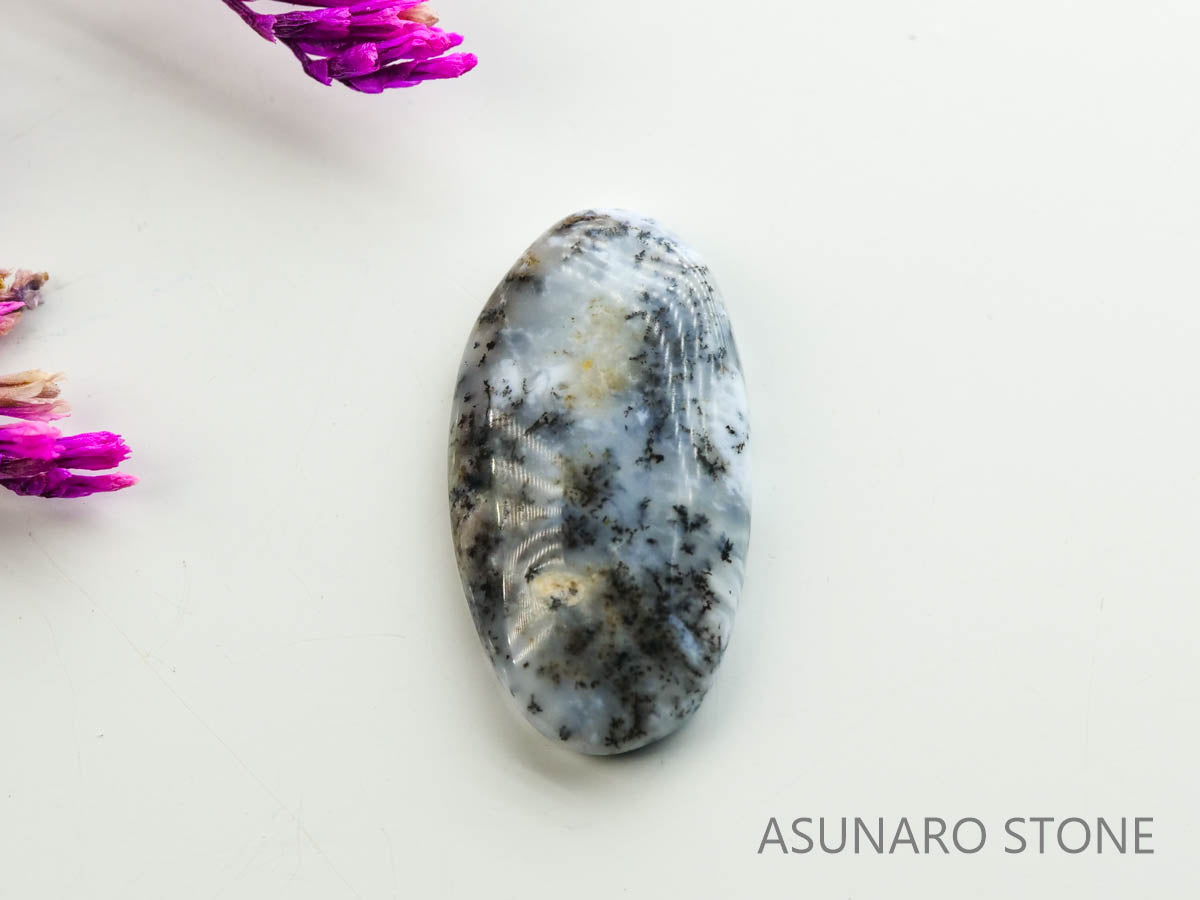 デンドリチックオパール　デンドライト　カボション　1.36ct【230412-1423】