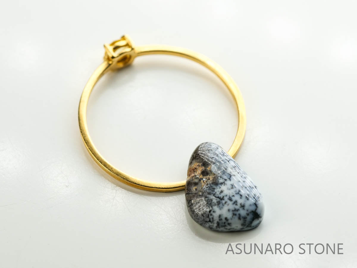 デンドリチックオパール　デンドライト　カボション　1.48ct【230412-1422】