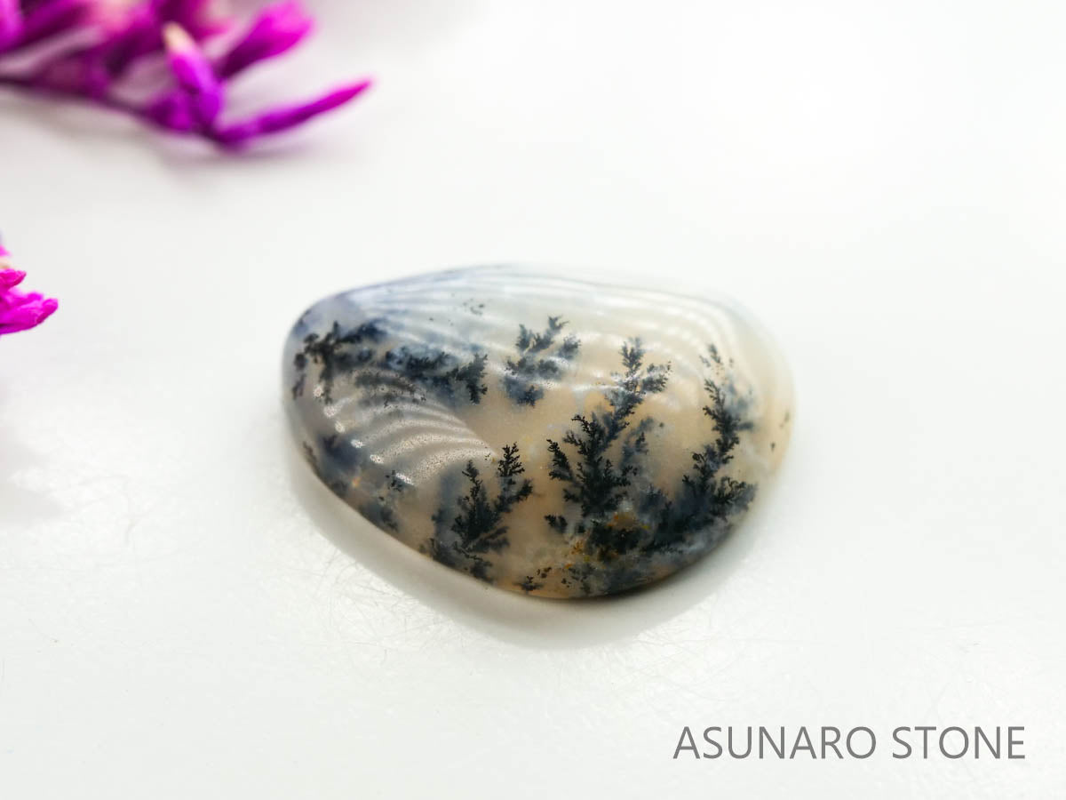 デンドリチックオパール　デンドライト　カボション　1.39ct【230412-1421】