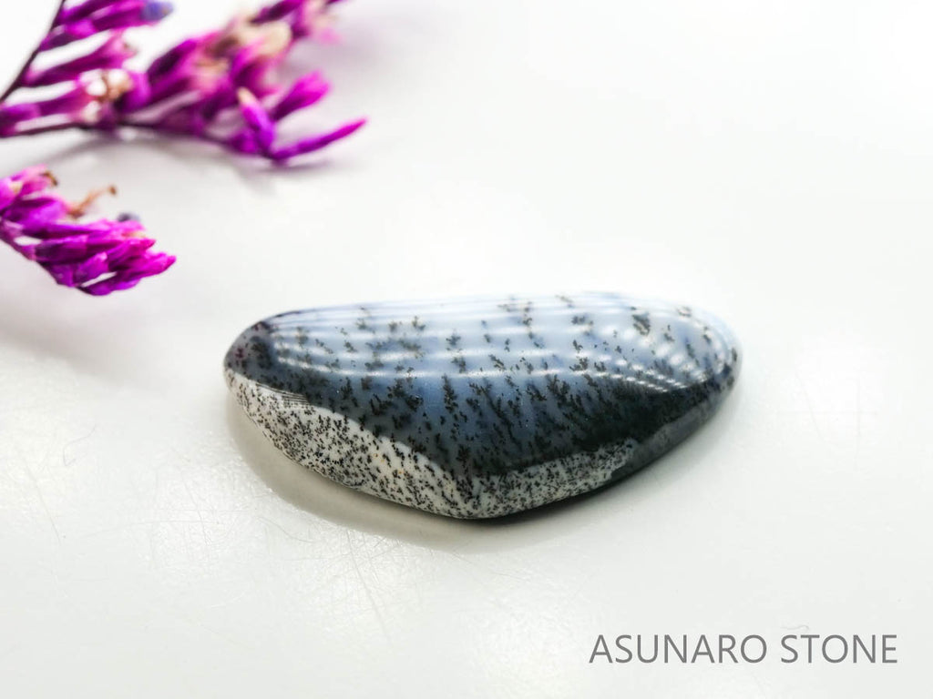 デンドリチックオパール　デンドライト　カボション　2.59ct【230412-1420】