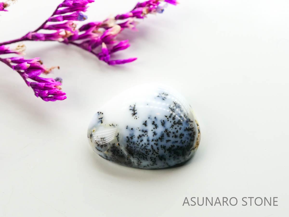 デンドリチックオパールル　デンドライト　カボション　2.89ct【230412-1419】