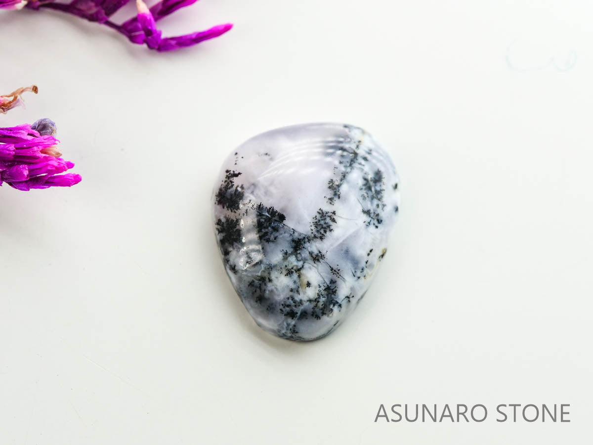 デンドリチックオパール　デンドライト　カボション　1.30ct【230412-1417】