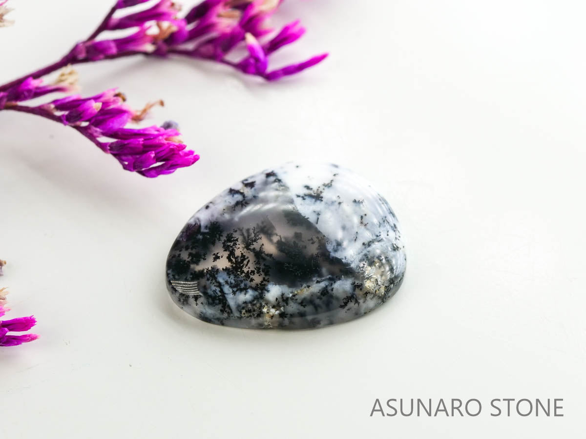 デンドリチックオパール　デンドライト　カボション　1.95ct【230412-1416】