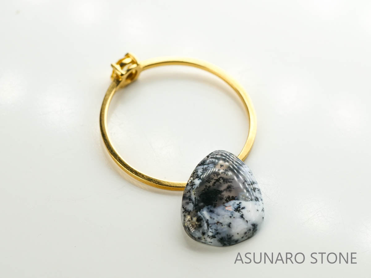 デンドリチックオパール　デンドライト　カボション　1.95ct【230412-1416】