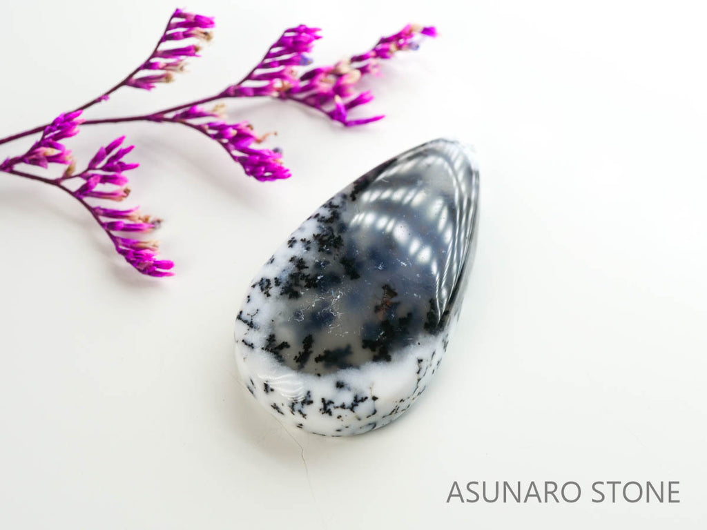 デンドリチックオパール　デンドライト　カボション　17.58ct【230412-1415】