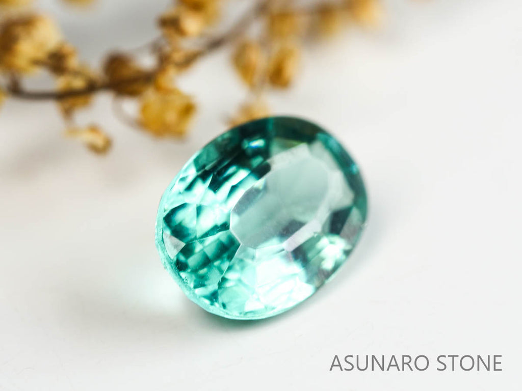 ブルートルマリン　オーバルカット　アフガニスタン産　　1.36ct【230313-1617】