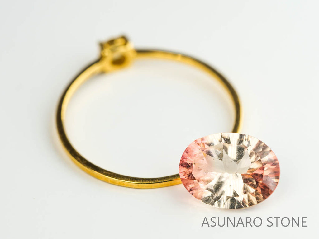 フルーティーバイカラートルマリン　コンケーブカット　ルワンダ産　　1.78ct【230303-1548】