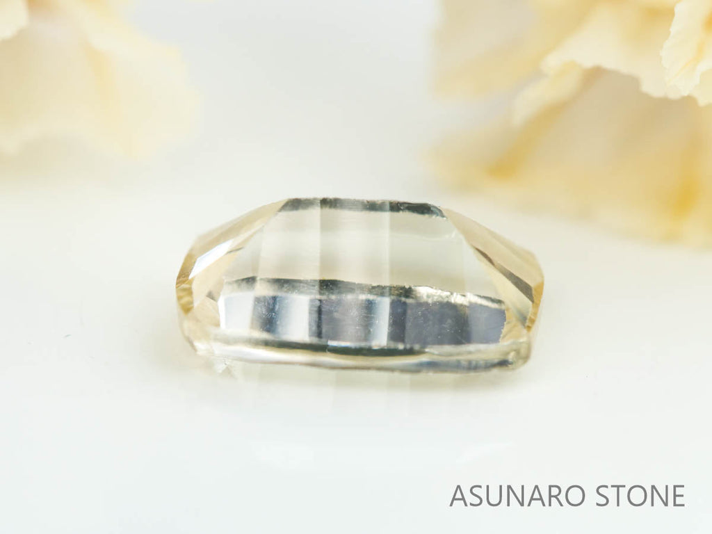 バニラカラートルマリン　コンケーブカット　ルワンダ産　1.04ct【230303-1549】