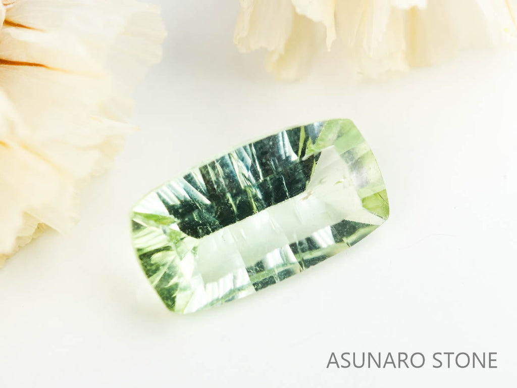 ミントカラートルマリン　コンケーブカット　ルワンダ産　　1.74ct【230303-1550】