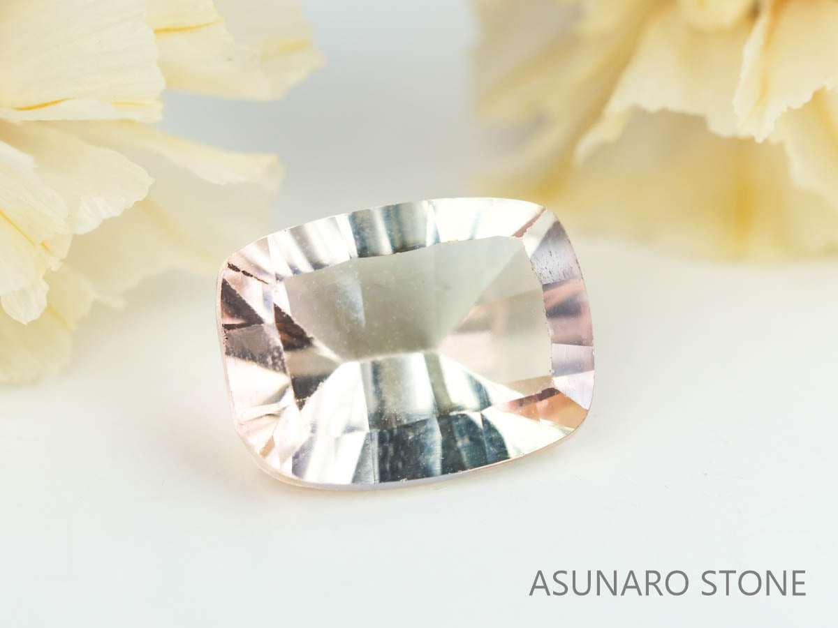 バイカラートルマリン　コンケーブカット　ルワンダ産　　1.31ct【230303-1551】