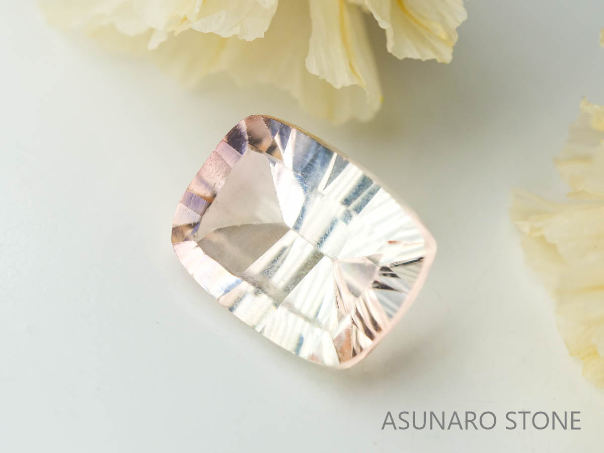 バイカラートルマリン　コンケーブカット　ルワンダ産　　1.31ct【230303-1551】