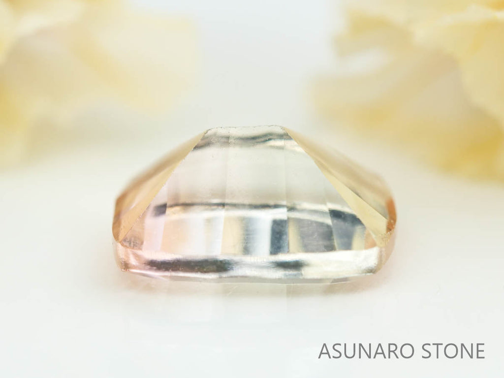 バイカラートルマリン　コンケーブカット　ルワンダ産　　1.31ct【230303-1551】