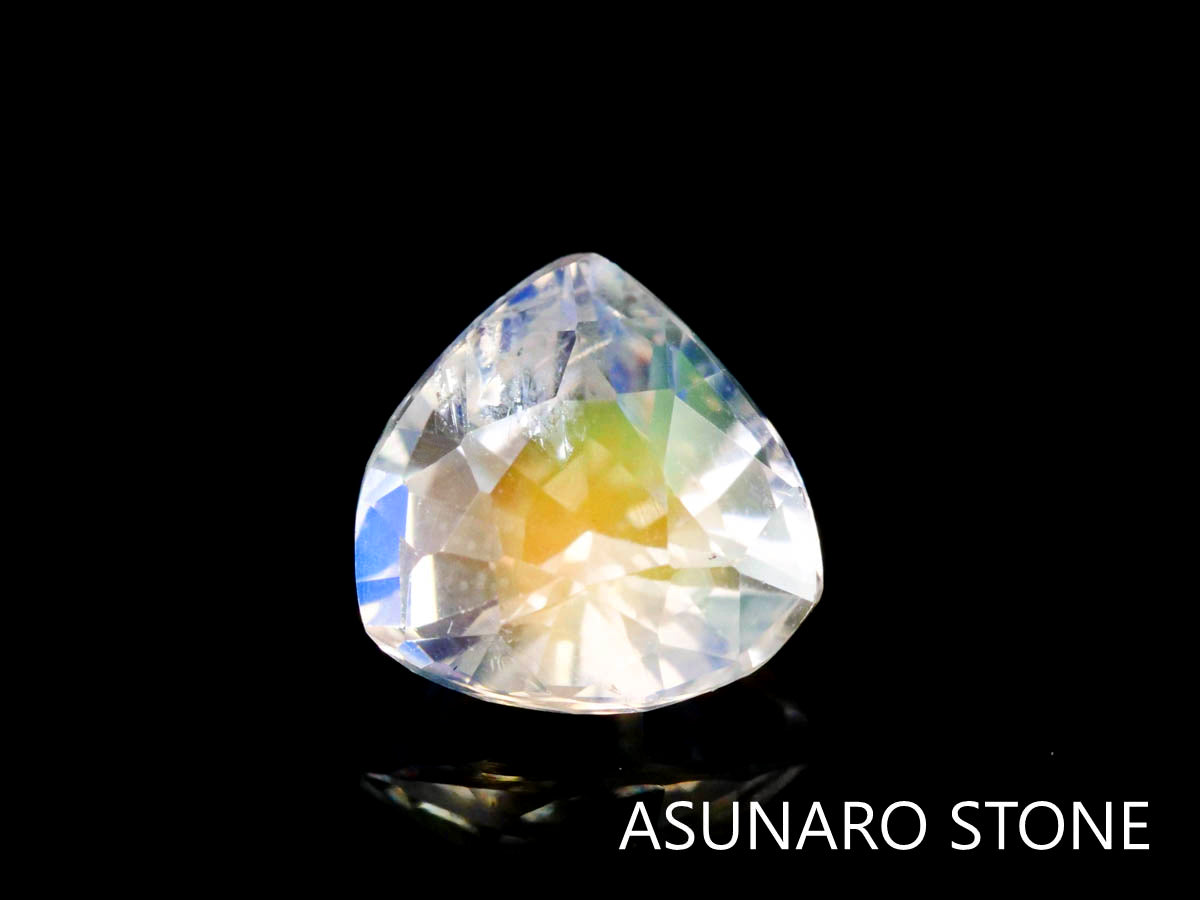 アンデシンラブラドライト  マロンカット　マダガスカル産　　0.90ct【230329-1552】