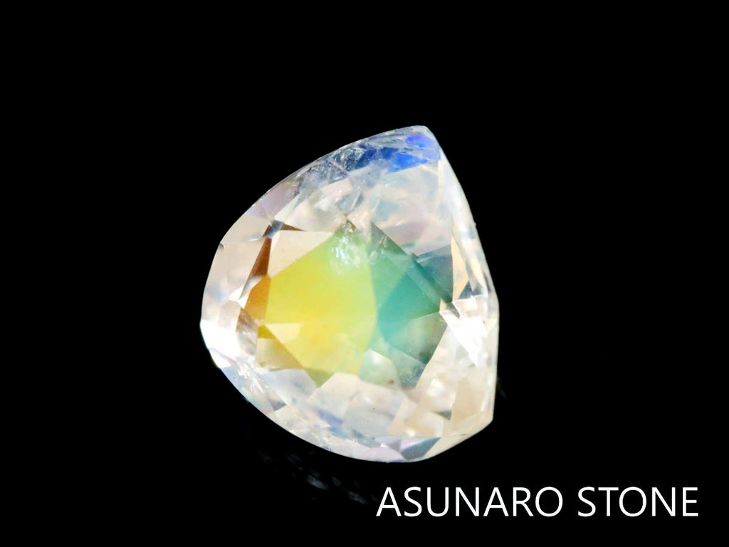 アンデシンラブラドライト  マロンカット　マダガスカル産　　0.90ct【230329-1552】