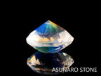 アンデシンラブラドライト  ラウンドカット　マダガスカル産　　0.90ct【230329-1555】