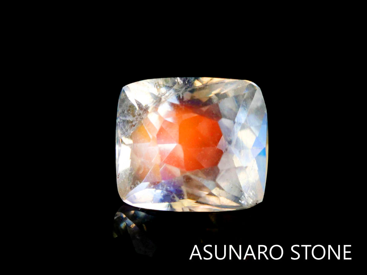 アンデシンラブラドライト  ラウンドカット　マダガスカル産　　0.74ct【230329-1556】