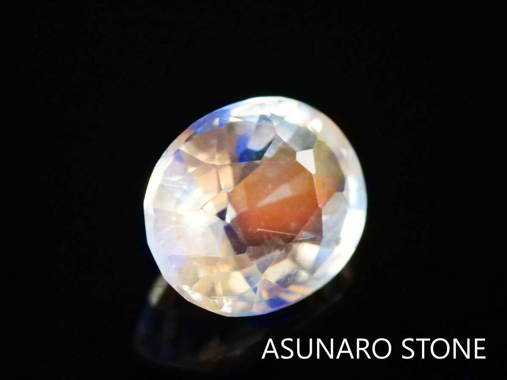 アンデシンラブラドライト  オーバルカット　マダガスカル産　　0.51ct【230329-1557】