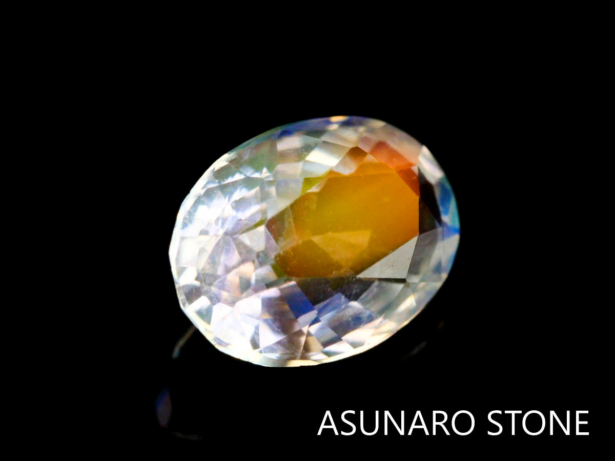 アンデシンラブラドライト　オーバルカット　マダガスカル産　　0.71ct【230329-1560】