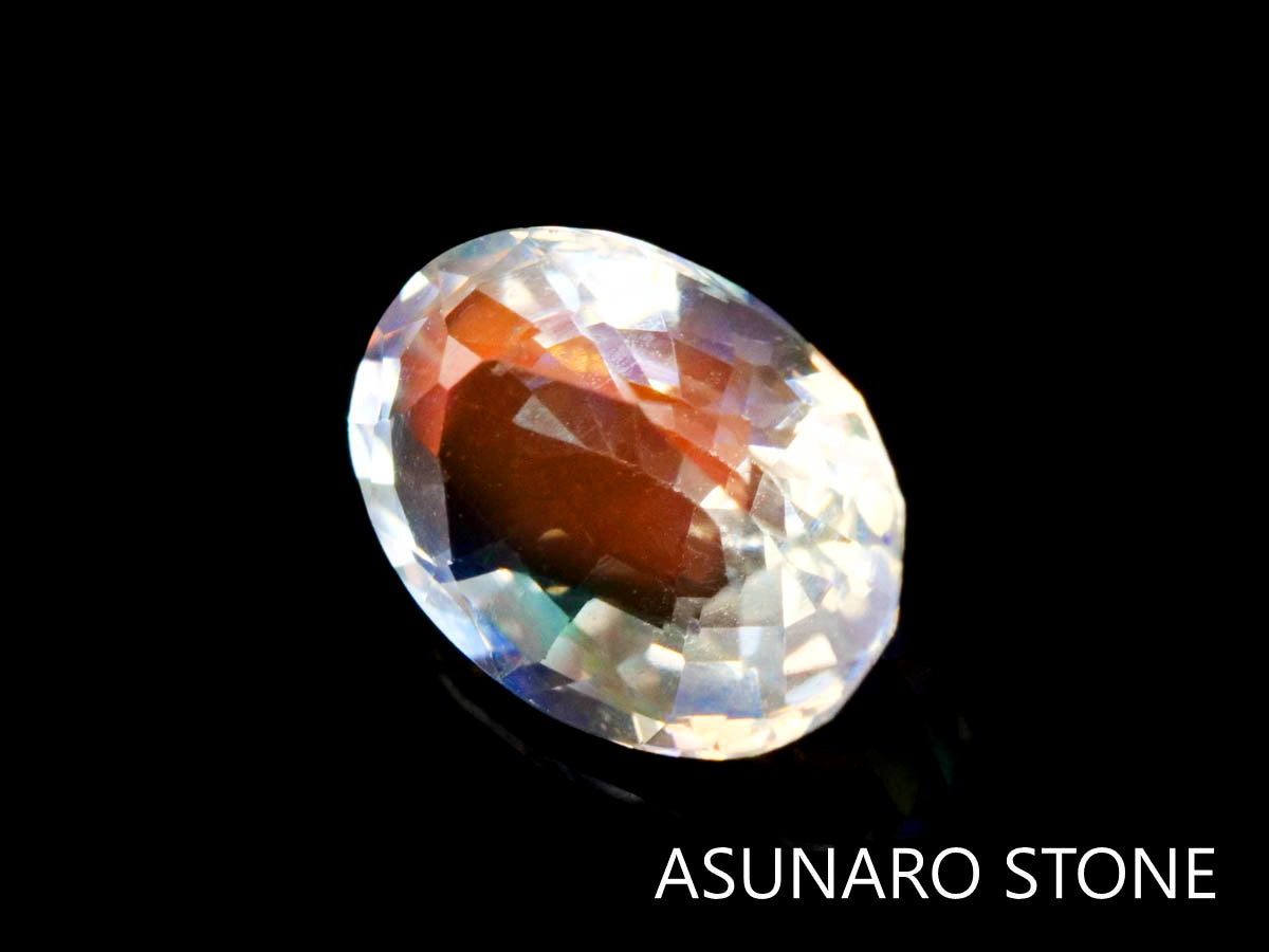 アンデシンラブラドライト　オーバルカット　マダガスカル産　　0.71ct【230329-1560】
