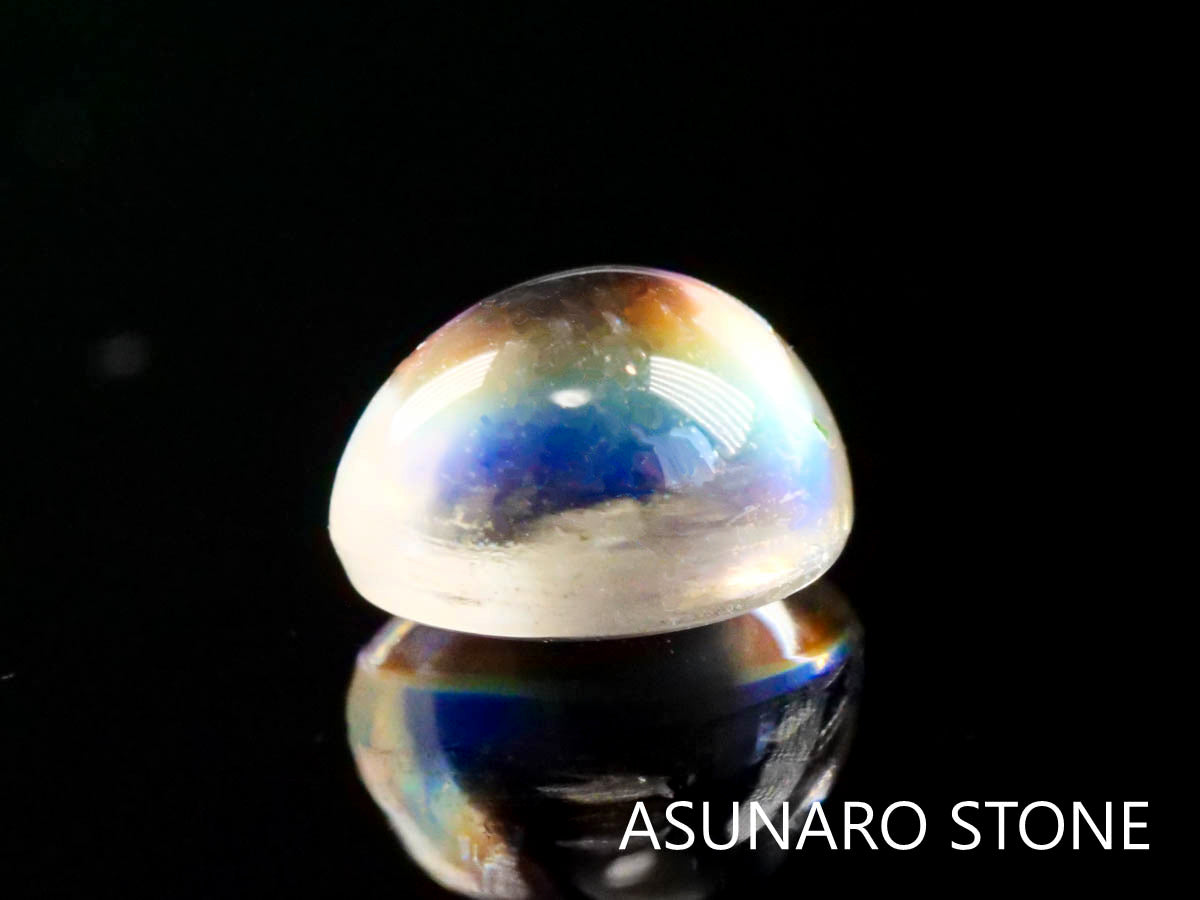 アンデシンラブラドライト　カボション　マダガスカル産　　0.39ct【230329-1566】