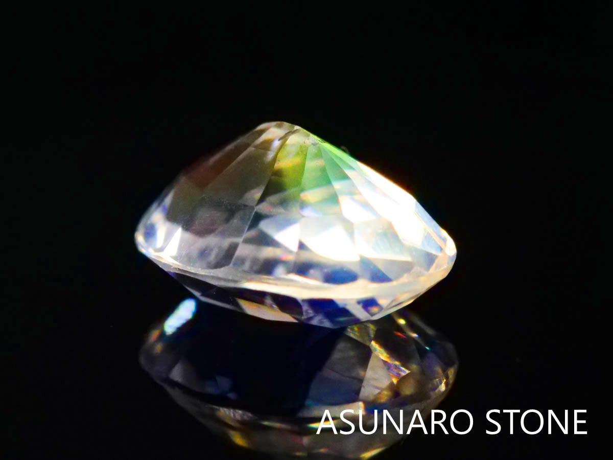 アンデシンラブラドライト　オーバルカット　マダガスカル産　　0.70ct【230329-1573】