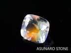 アンデシンラブラドライト　クッションカット　マダガスカル産　　0.62ct【230329-1574】