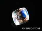 アンデシンラブラドライト　クッションカット　マダガスカル産　　0.62ct【230329-1574】