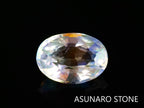 アンデシンラブラドライト　オーバルカット　マダガスカル産　　0.66ct【230329-1575】