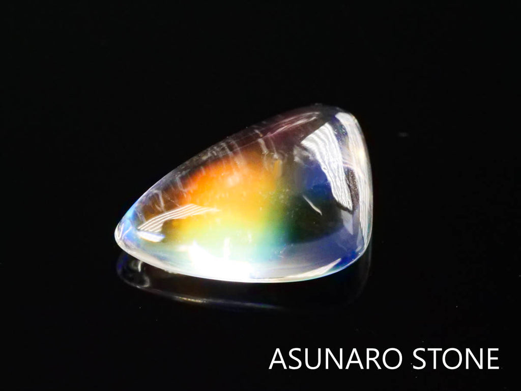 アンデシンラブラドライト　カボション　マダガスカル産　　0.85ct【230329-1577】