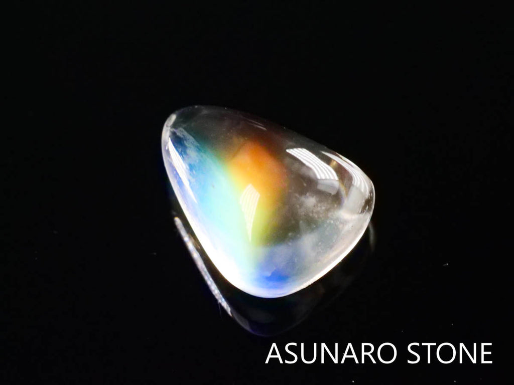 アンデシンラブラドライト　カボション　マダガスカル産　　0.82ct【230329-1578】