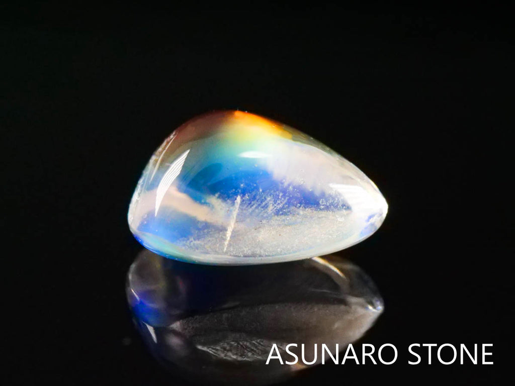 アンデシンラブラドライト　カボション　マダガスカル産　　0.82ct【230329-1578】