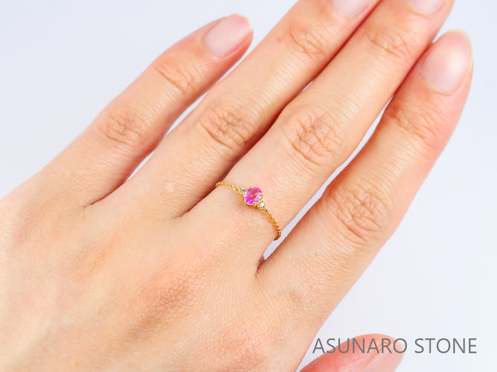 【お仕立て用】空枠番号：5324C　チェーンリング　リング枠【オーダージュエリー用】