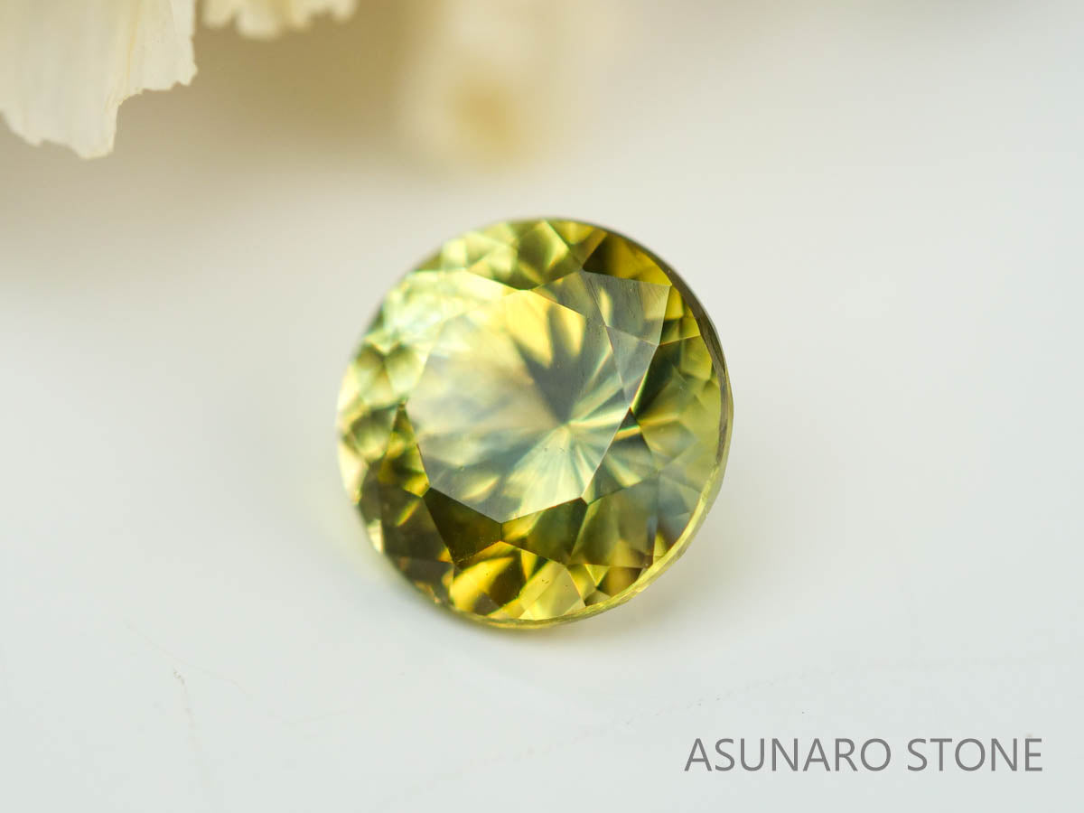 モンタナサファイア 　ラウンドカット　 アメリカ産 　0.31ct　【230515-1580】