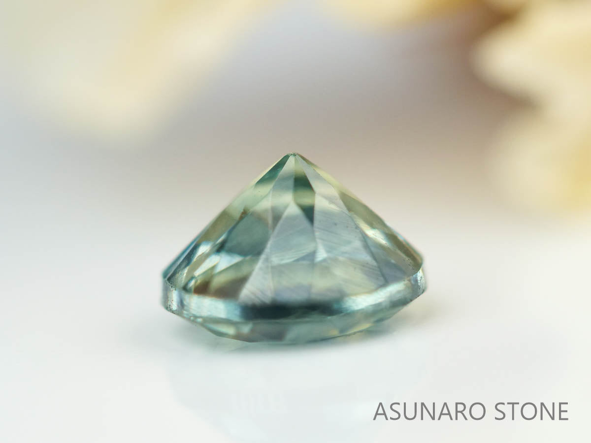 モンタナサファイア ラウンドカット アメリカ産 0.32ct 【230515-1581